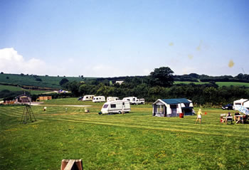 Halse Farm Caravan and Tent Park, Exmoor,Somerset,England