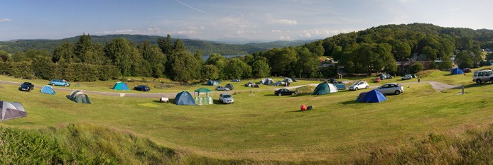Park Cliffe Camping and Caravan Estate, Windermere,Cumbria,England